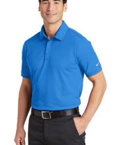 Nike Golf Dri-FIT Solid Icon Pique Modern Fit Polo - Image 2