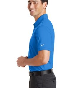 Nike Golf Dri-FIT Solid Icon Pique Modern Fit Polo - Image 3