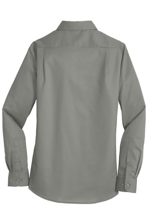 Port Authority® Ladies SuperPro™ Twill Shirt - Image 6