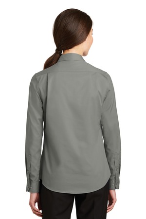 Port Authority® Ladies SuperPro™ Twill Shirt - Image 4