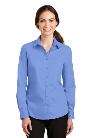 Port Authority® Ladies SuperPro™ Twill Shirt - Image 13