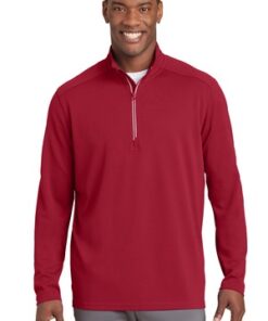 Sport-Tek® Sport-Wick® Textured 1/4-Zip Pullover - Image 6