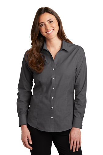 Port Authority® Women's Crosshatch Easy Care Shirt