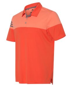 Adidas - Heather 3-Stripes Block Sport Shirt - Image 2