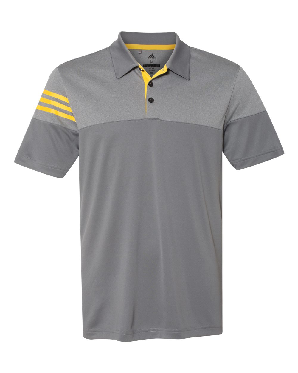 Adidas - Heather 3-Stripes Block Sport Shirt - Image 6