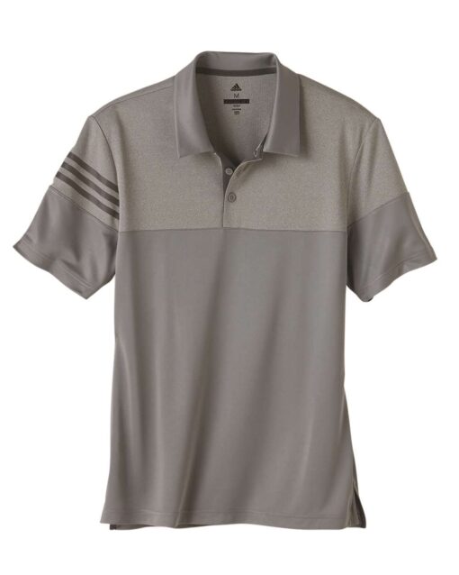 Adidas - Heather 3-Stripes Block Sport Shirt - Image 10