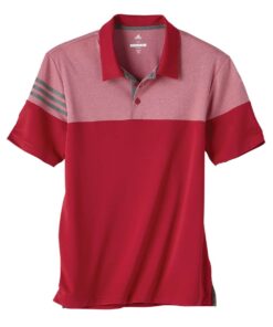 Adidas - Heather 3-Stripes Block Sport Shirt - Image 11