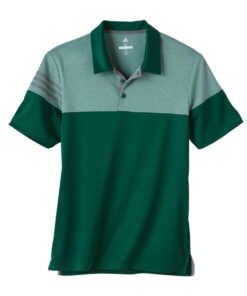 Adidas - Heather 3-Stripes Block Sport Shirt - Image 7