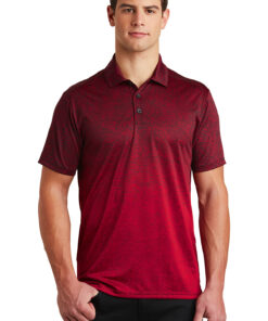 Sport-Tek ® Ombre Heather Polo - Image 4