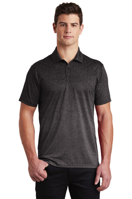 Sport-Tek ® Ombre Heather Polo - Image 3