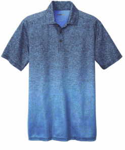 Sport-Tek ® Ombre Heather Polo - Image 2