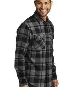Port Authority® Plaid Flannel Shirt - Image 2