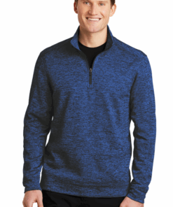 Sport-Tek® PosiCharge® Electric Heather Fleece 1/4-Zip Pullover