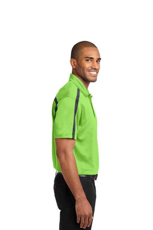 Port Authority® Silk Touch™ Performance Colorblock Stripe Polo - Image 3