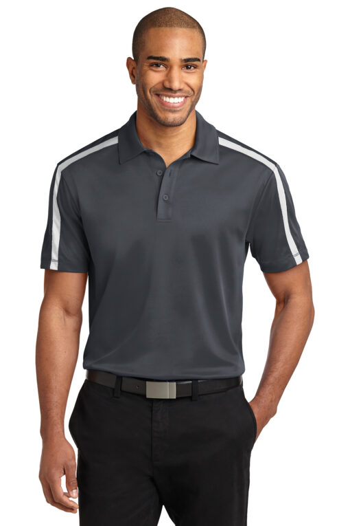 Port Authority® Silk Touch™ Performance Colorblock Stripe Polo - Image 8