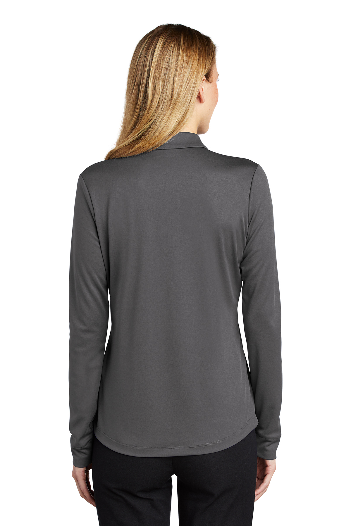 Port Authority ® Ladies Silk Touch™ Performance Long Sleeve Polo - Image 4