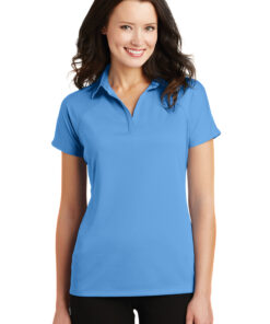 Port Authority® Ladies Crossover Raglan Polo - Image 8