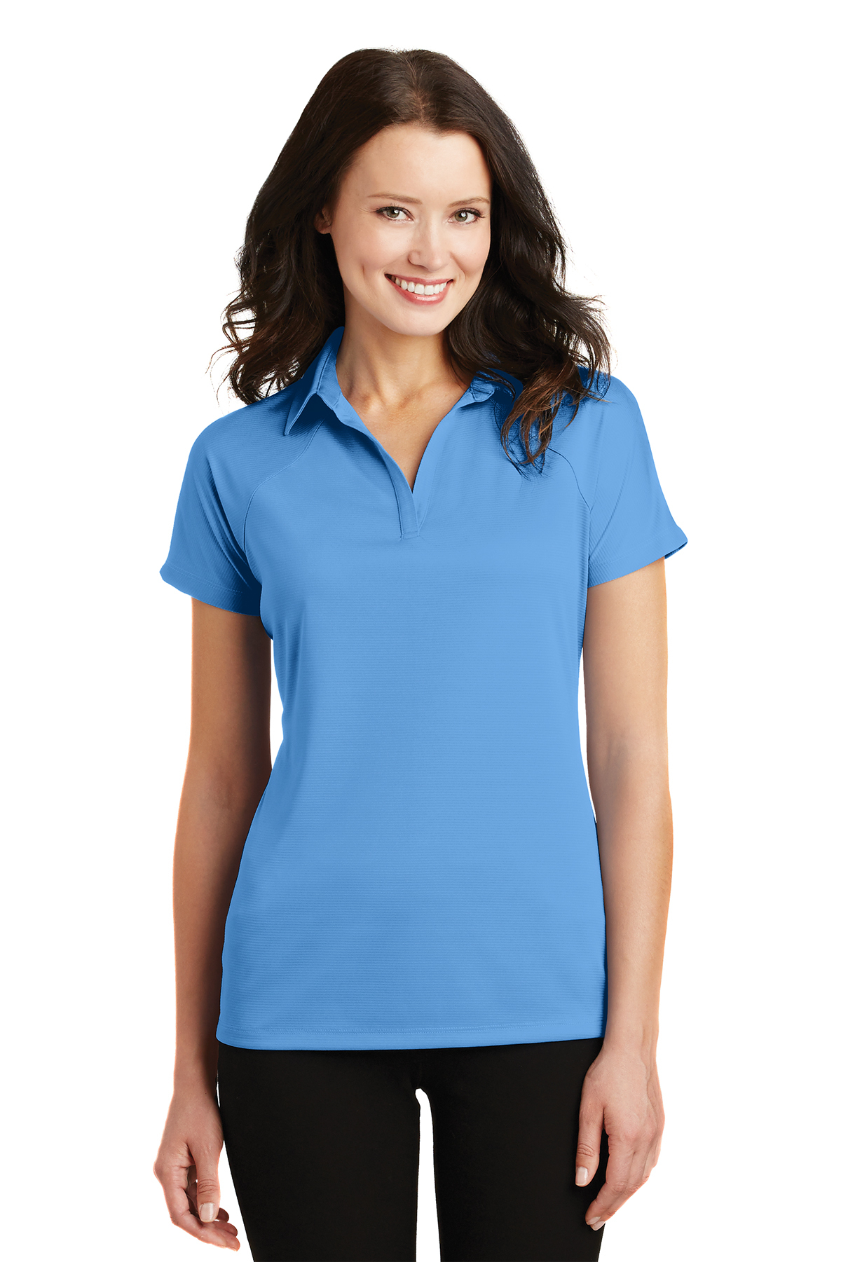 Port Authority® Ladies Crossover Raglan Polo - Image 8