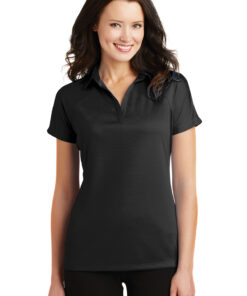 Port Authority® Ladies Crossover Raglan Polo - Image 6