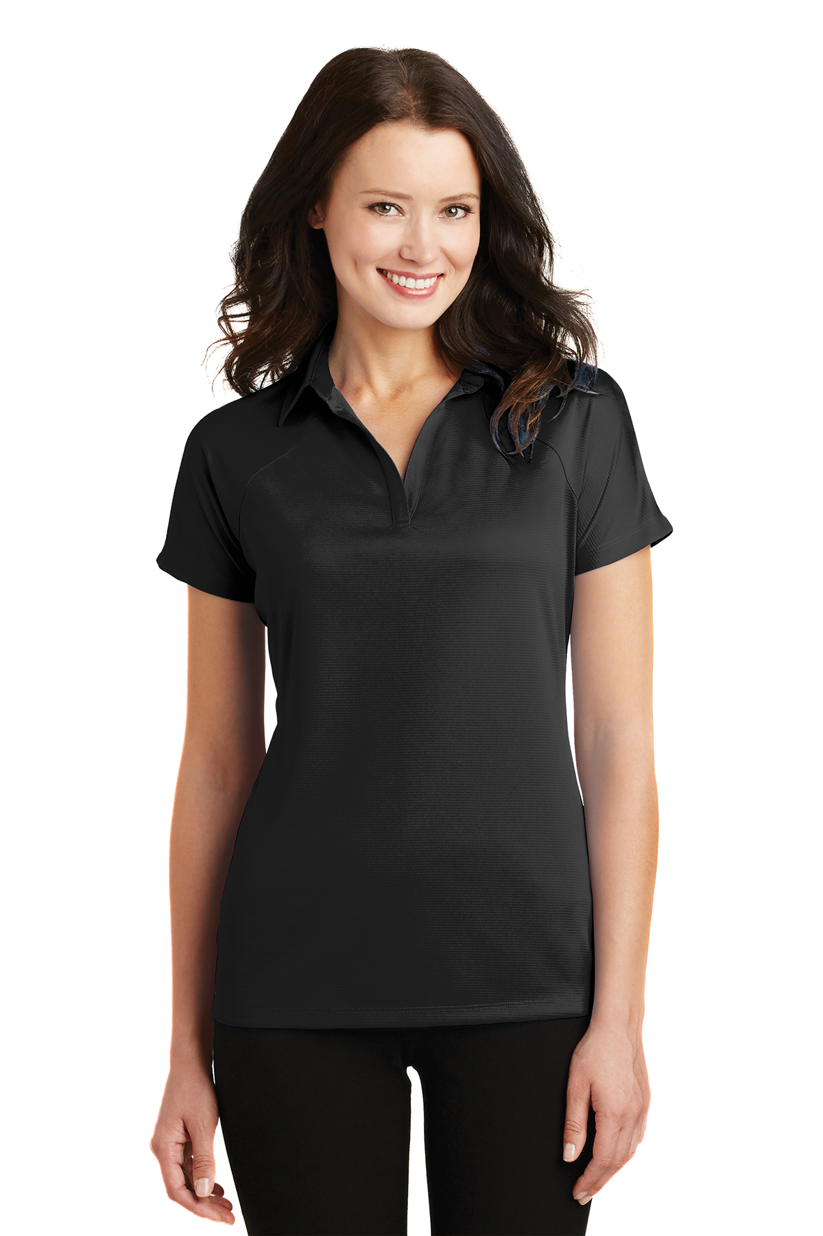 Port Authority® Ladies Crossover Raglan Polo - Image 6