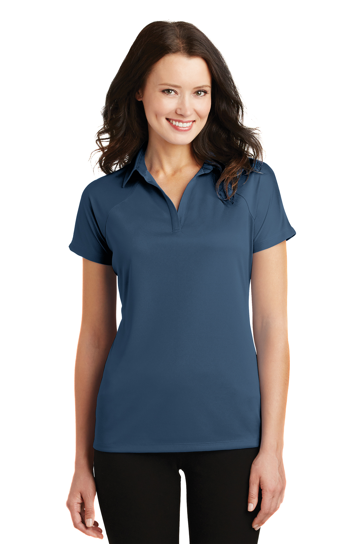 Port Authority® Ladies Crossover Raglan Polo - Image 5