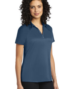 Port Authority® Ladies Crossover Raglan Polo - Image 4