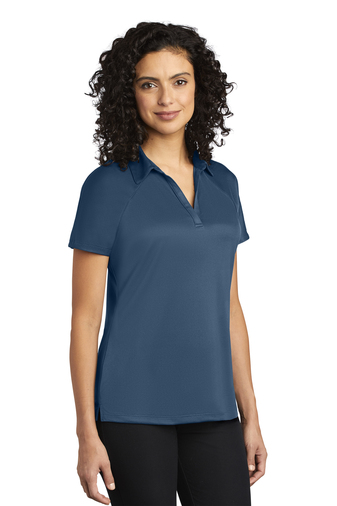 Port Authority® Ladies Crossover Raglan Polo - Image 4