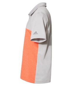 Adidas - Heathered Colorblock 3-Stripes Sport Shirt - Image 2