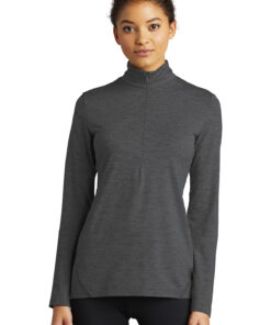 Sport-Tek® Ladies Exchange 1.5 Long Sleeve 1/2-Zip - Image 8
