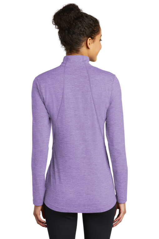 Sport-Tek® Ladies Exchange 1.5 Long Sleeve 1/2-Zip - Image 4