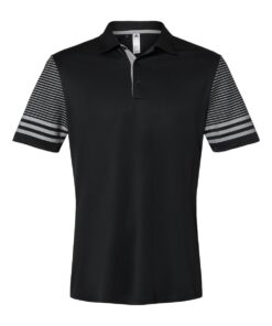 Adidas - Striped Sleeve Sport Shirt - Image 5