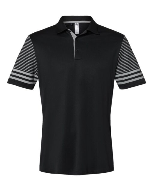 Adidas - Striped Sleeve Sport Shirt - Image 5