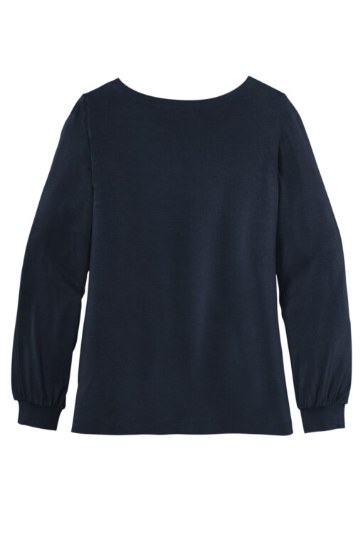 Port Authority ® Ladies Luxe Knit Jewel Neck Top - Image 5