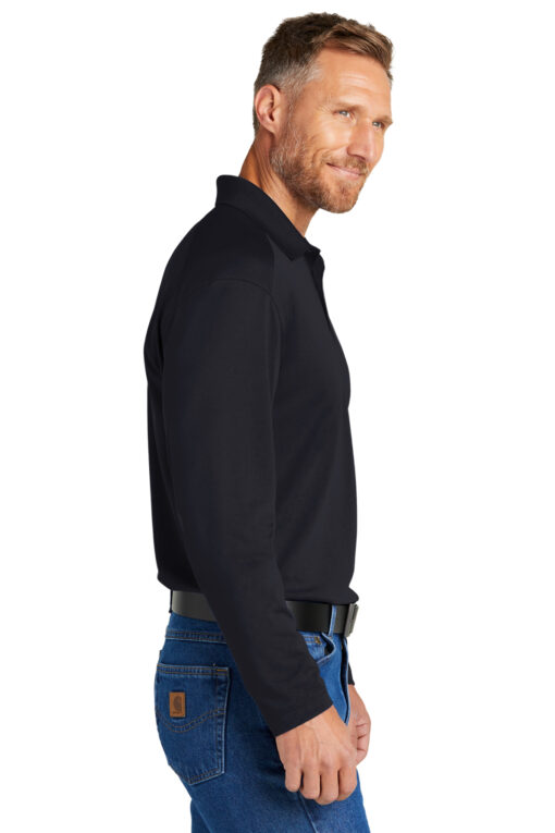 CornerStone Select Lightweight Snag-Proof Long Sleeve Polo - Image 3
