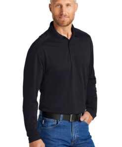 CornerStone Select Lightweight Snag-Proof Long Sleeve Polo - Image 2