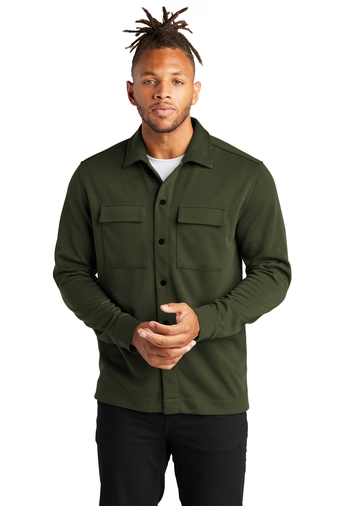 MERCER+METTLE™ Double-Knit Snap Front Jacket