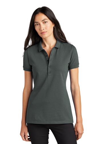MERCER+METTLE™ Women’s Stretch Heavyweight Pique Polo - Image 4