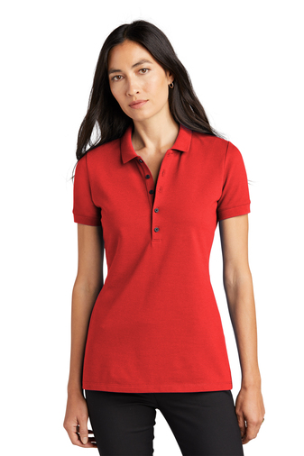 MERCER+METTLE™ Women’s Stretch Heavyweight Pique Polo - Image 8