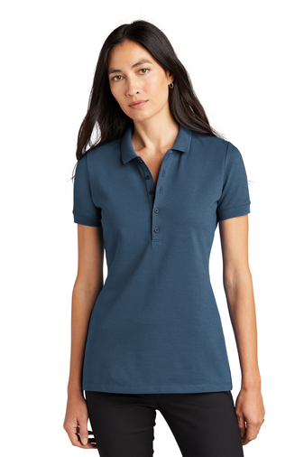 MERCER+METTLE™ Women’s Stretch Heavyweight Pique Polo - Image 5