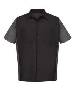 Red Kap Short Sleeve Automotive Crew Shirt - Image 6