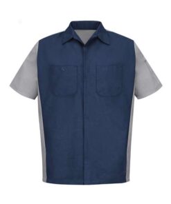 Red Kap Short Sleeve Automotive Crew Shirt - Image 9