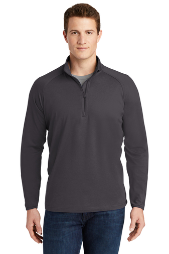 Sport-Tek® Tall Sport-Wick® Stretch 1/2-Zip Pullover - Image 5