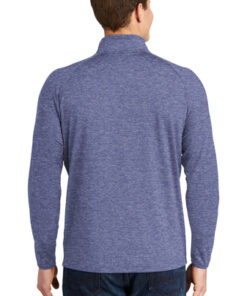 Sport-Tek® Tall Sport-Wick® Stretch 1/2-Zip Pullover - Image 2