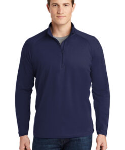 Sport-Tek® Tall Sport-Wick® Stretch 1/2-Zip Pullover - Image 8