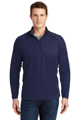 Sport-Tek® Tall Sport-Wick® Stretch 1/2-Zip Pullover - Image 8