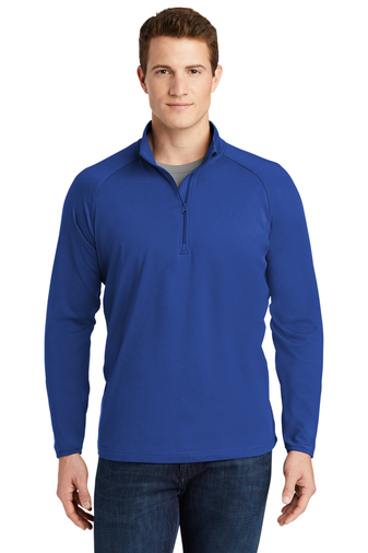 Sport-Tek® Tall Sport-Wick® Stretch 1/2-Zip Pullover - Image 10