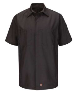Red Kap Short Sleeve Automotive Crew Shirt - Image 8