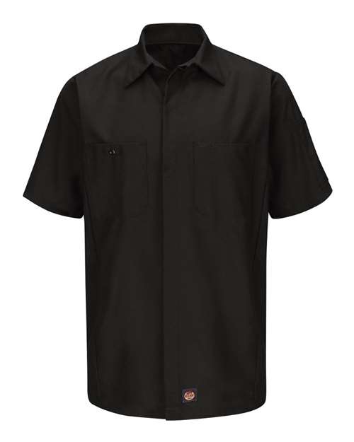 Red Kap Short Sleeve Automotive Crew Shirt - Image 5