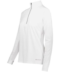 Holloway Ladies Electrify Coolcore® 1/2 Zip Pullover - Image 6