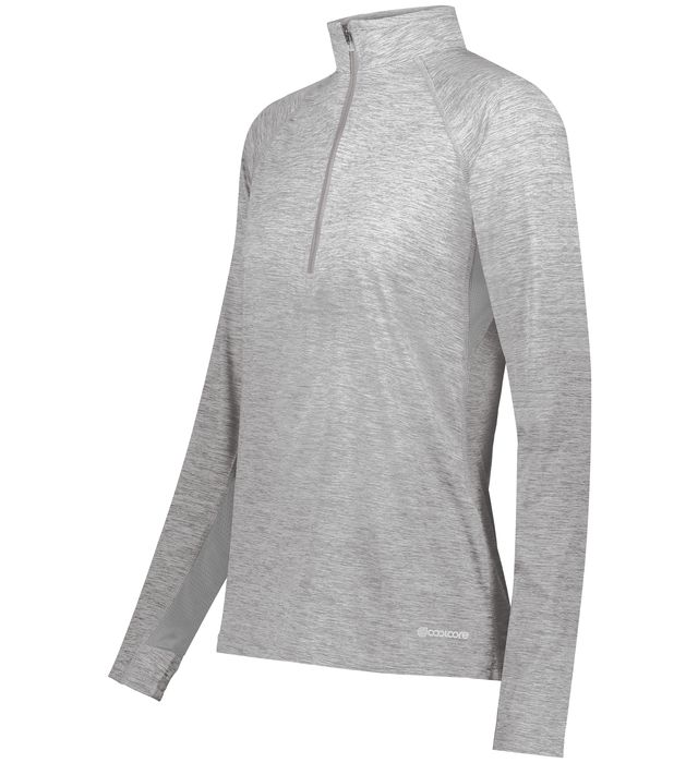 Holloway Ladies Electrify Coolcore® 1/2 Zip Pullover - Image 9